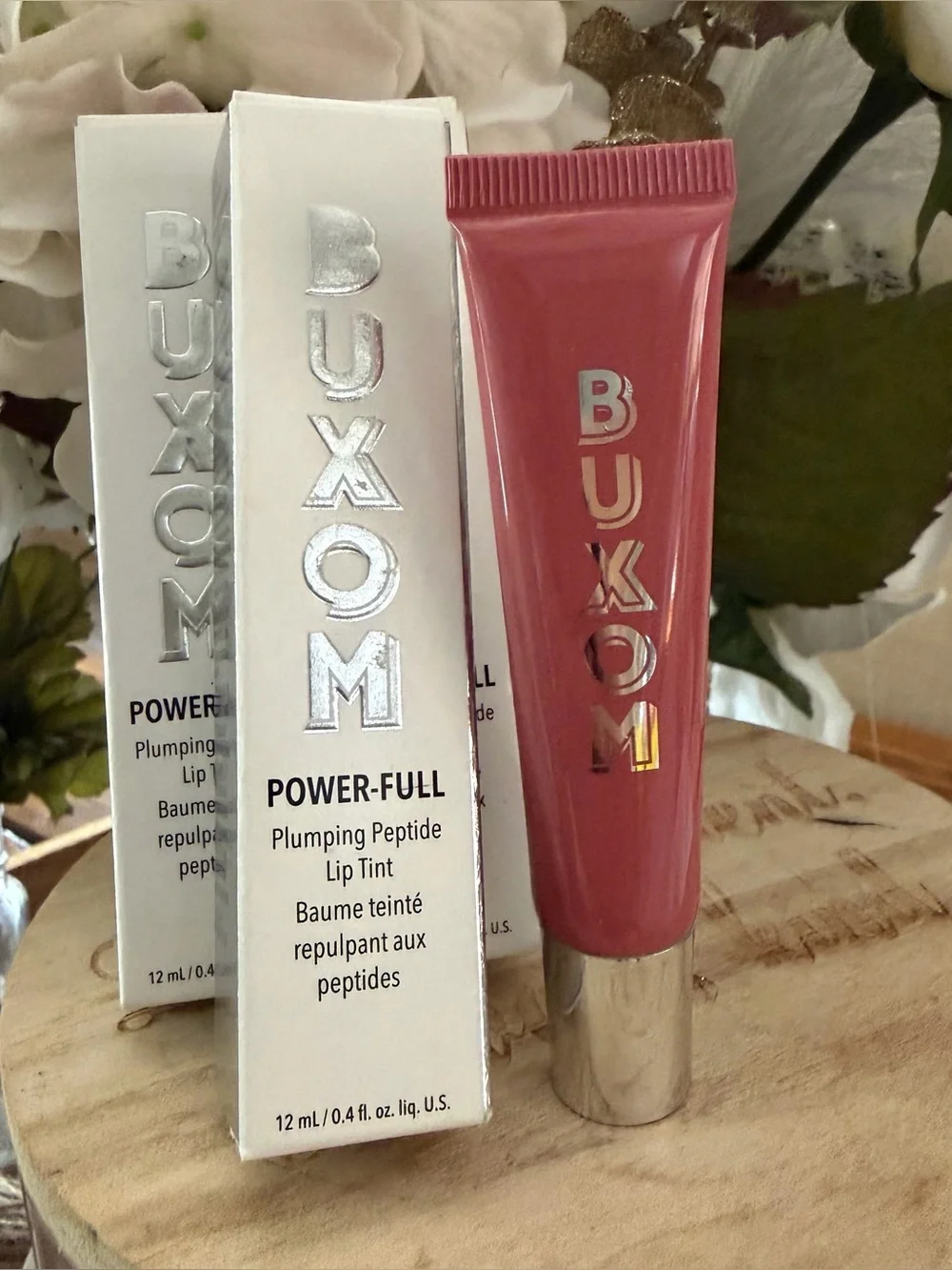3 - Buxom Plumping Peptide Lip Tint- Rose Glaze